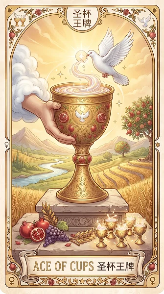 圣杯王牌 Ace of Cups