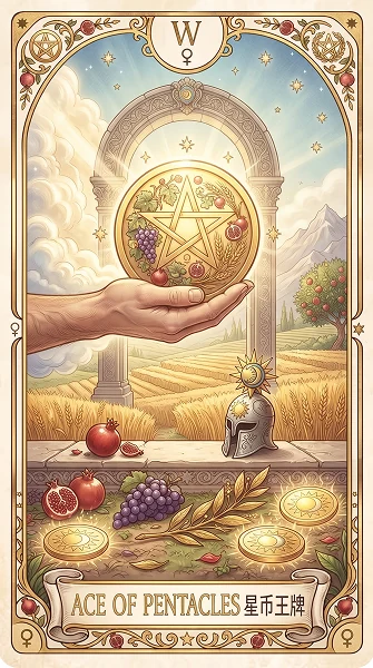 金币王牌 Ace of Pentacles