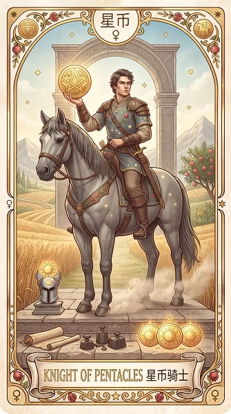 金币骑士 Knight of Pentacles