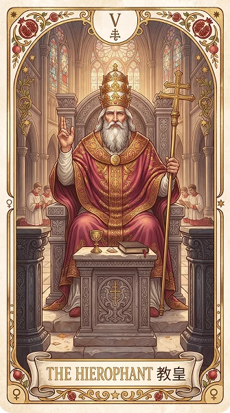 教皇 The Hierophant